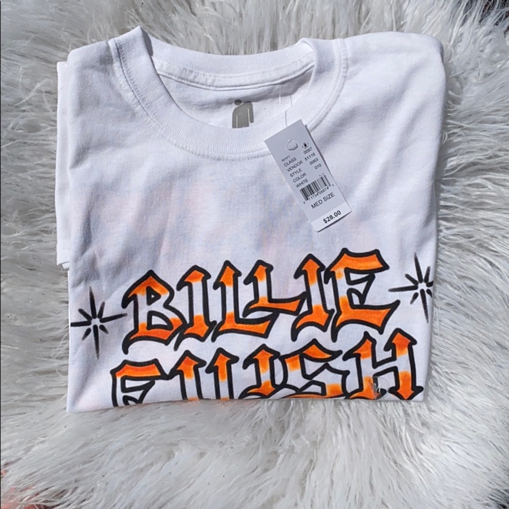 Billie Ellish bulldog tee